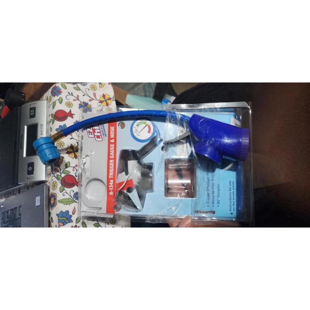 EZ Chill R-134A Trigger Gauge & Hose Set openbox
